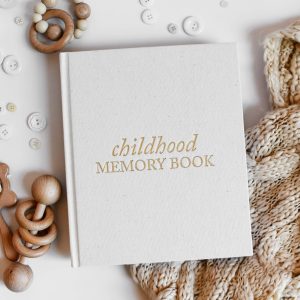 Childhood Memory Book - Cream